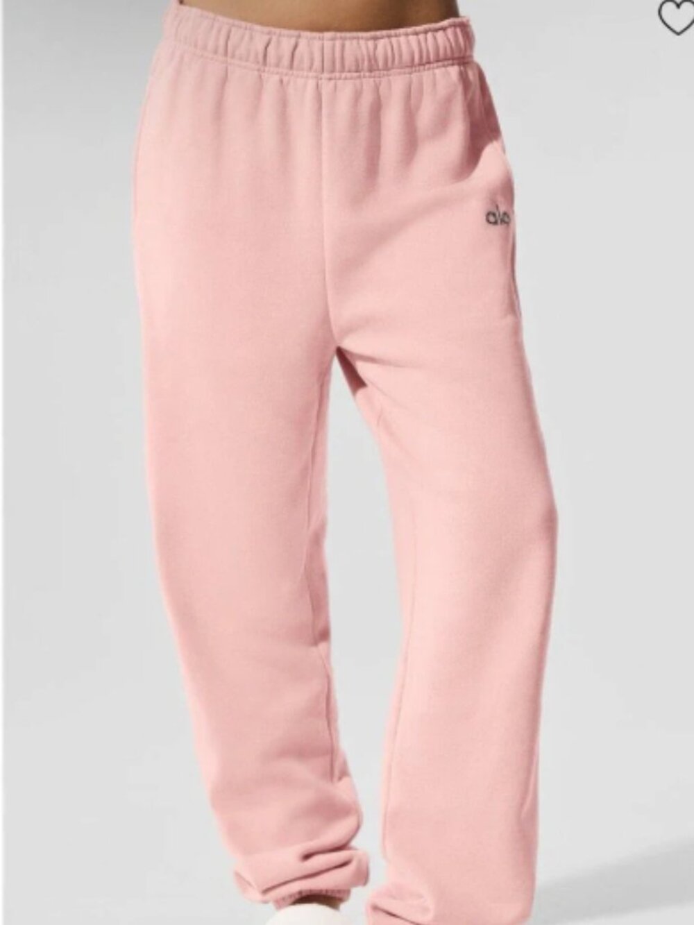Alo Yoga Accolade Sweatpants in Pink Quartz, Size XXS